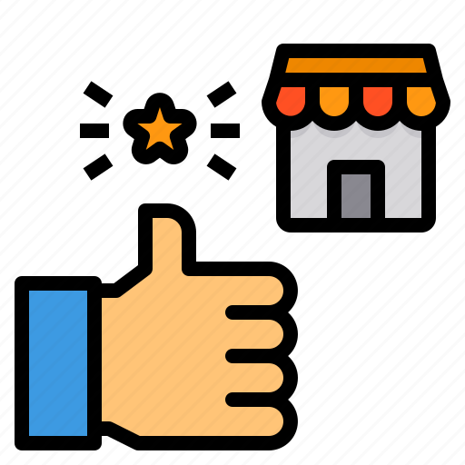 Rating, store, hand, star, shopping icon - Download on Iconfinder