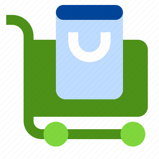 Shopping, cart, shop, market, trolley, full, store icon - Download on Iconfinder