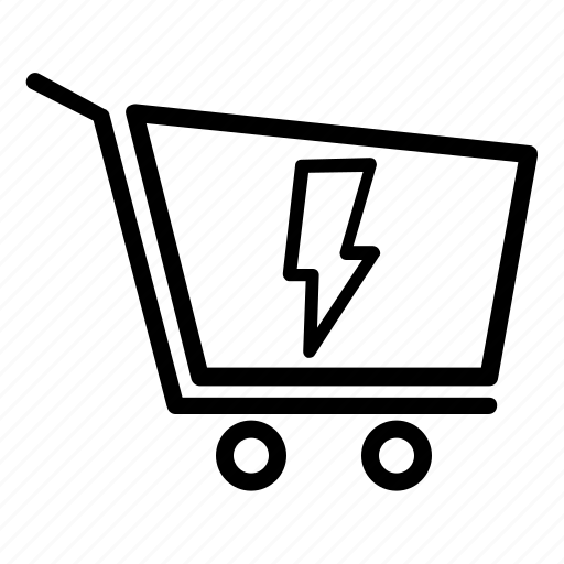 Ecommerce, cart, trolley, shopping, flash sale icon - Download on Iconfinder