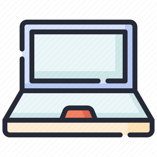 Laptop, notebook, computer, technology, device, screen, display icon - Download on Iconfinder