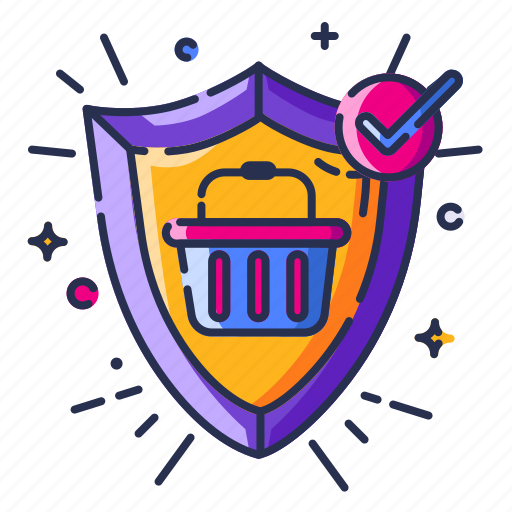 Safe, shopping, safe shopping, shop, protection, store, customer icon - Download on Iconfinder