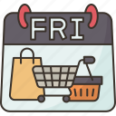 friday, shopping, clearance, event, promote