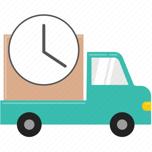 Box, delivery, lorry, shipping, shopping, time, truck icon - Download on Iconfinder