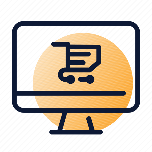 Cart, computer, online, shopping icon - Download on Iconfinder