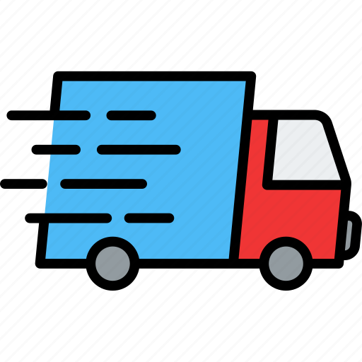 Delivery, ecommerce, fast, package, shipping, shopping, vehicle icon - Download on Iconfinder
