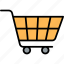 cart, commerce, ecommerce, shop, shopping, trolley 