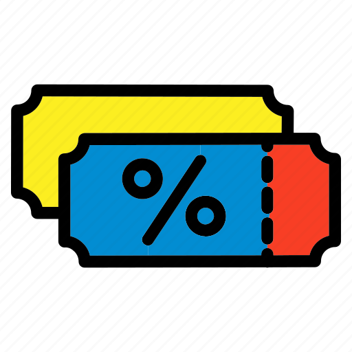 Coupnus, coupons, discount, badge, percent, sticker, tag icon - Download on Iconfinder