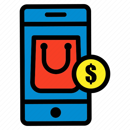 M, commerce, mobile, finance, money, payment, transaction icon - Download on Iconfinder