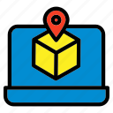 package, tracking, box, delivery, location, shipping