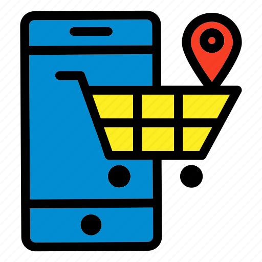 Store, location, buy, cart, online, shop, shopping icon - Download on Iconfinder