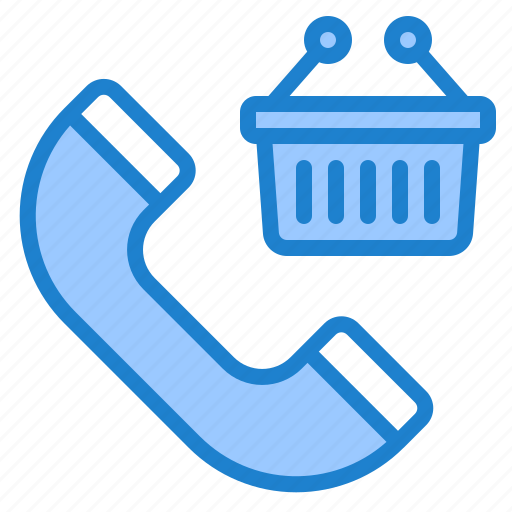Call, online, ecommerce, basket, shopping icon - Download on Iconfinder