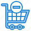 cart, shopping, online, ecommerce, delete 