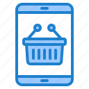smartphone, online, ecommerce, basket, shopping