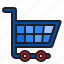 cart, online, ecommerce, shopping 