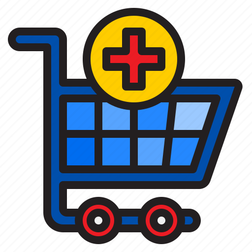 Cart, shopping, online, ecommerce, add icon - Download on Iconfinder