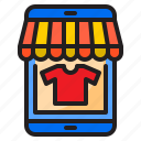 shop, smartphone, shopping, online, ecommerce