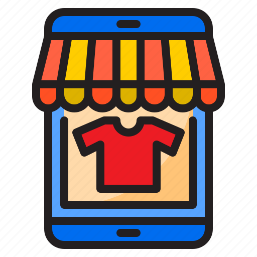 Shop, smartphone, shopping, online, ecommerce icon - Download on Iconfinder