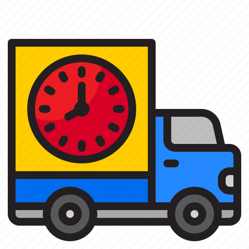 Truck, delivery, shopping, ecommerce, 24hr icon - Download on Iconfinder