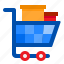 cart, shopping, online, ecommerce, package 