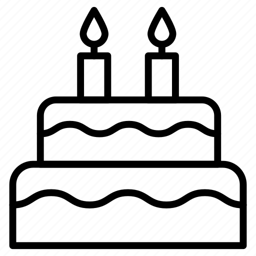 Cake, birthday, party, bakery, candles icon - Download on Iconfinder