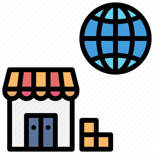 Globalization, metaverse, business, order, virtual world, online store, e-commerce icon - Download on Iconfinder