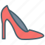 color, ecommerce, footwear, heels, high, shoe 