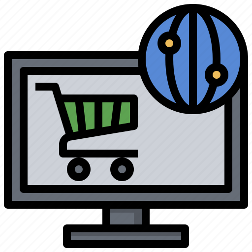 Cart, full, market, shop, shopping, store, trolley icon - Download on Iconfinder