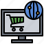 cart, full, market, shop, shopping, store, trolley 