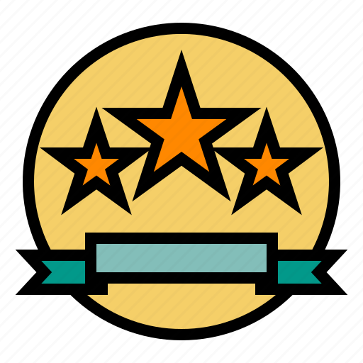 Badge, ecommerce, rating, review, star icon - Download on Iconfinder