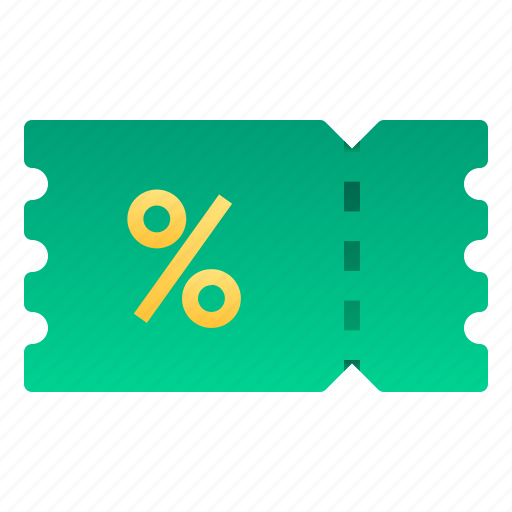 Coupon, discount, ecommerce, finance, sale, shopping, voucher icon - Download on Iconfinder