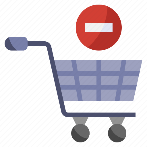 Basket, cart, commerce, delete, ecommerce, online, shopping icon - Download on Iconfinder