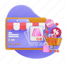 e-commerce, market, payment, handphone, money, cart, cyberspace, finance 