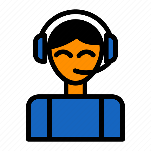 Admin, contact, man, people, person, support icon - Download on Iconfinder