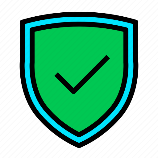Defence, safe, shield, trusted, verified icon - Download on Iconfinder