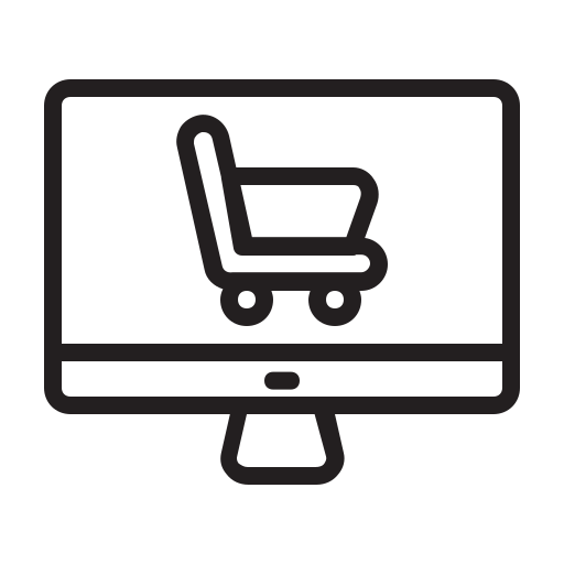 Ecommerce, line, online, shop, shopping, store, web icon - Free download