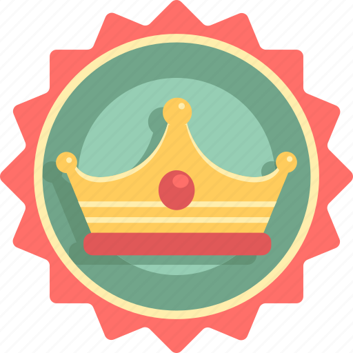 Premium, badge, crown, label, vip icon - Download on Iconfinder