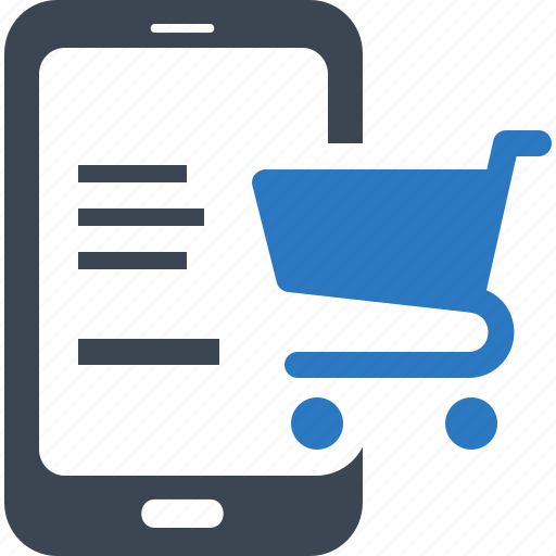 Mobile shopping, online shopping, ecommerce icon - Download on Iconfinder