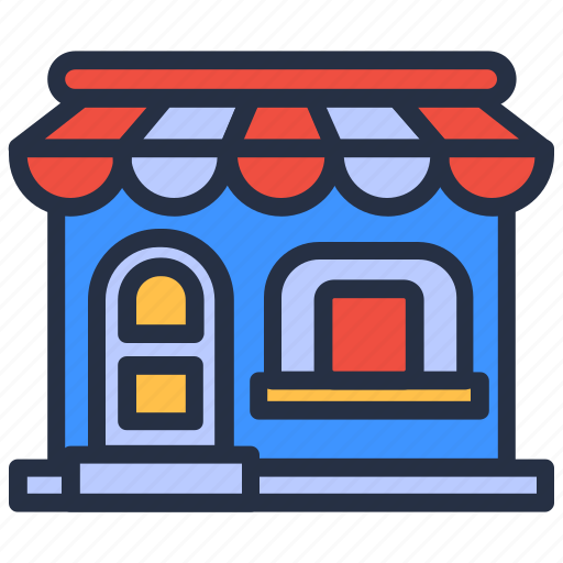 Building, cart, ecommerce, home, property, shop, store icon - Download on Iconfinder