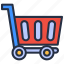 buy, cart, ecommerce, market, shop, shopping, trolley 