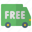 shipping, delivery, free, truck, transportation 