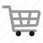 cart, commerce, e, shop, empty, shopping 