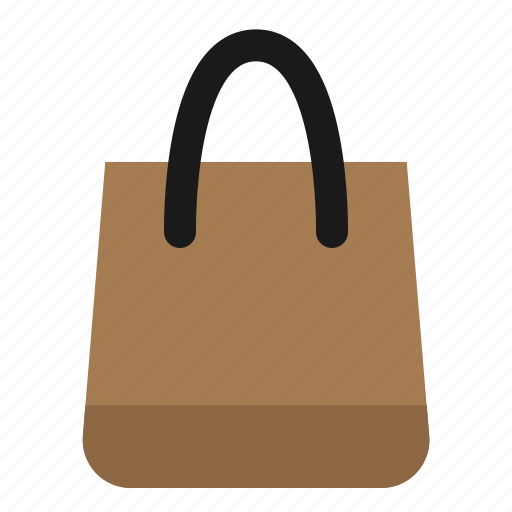 Bag, commerce, e, shop, shopping, brown, paper icon - Download on Iconfinder