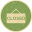 closed, shop, sign 