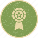 badge, ribbon, award
