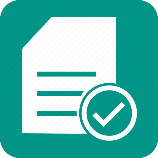 Checklist, document, items, list, paper, task, tick icon - Download on Iconfinder