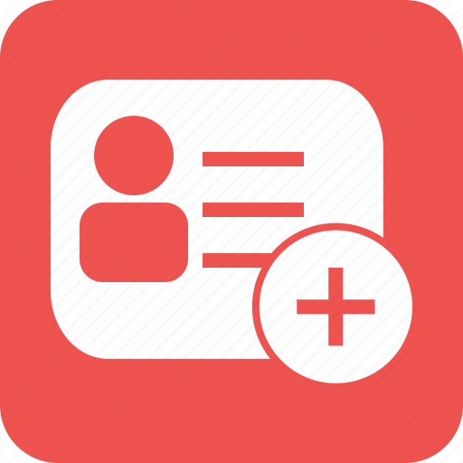 Card, identity, mark, membership, name, nametag, worker icon - Download on Iconfinder