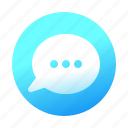 bubble, chat, communication, conversation, ecommerce, message, talk