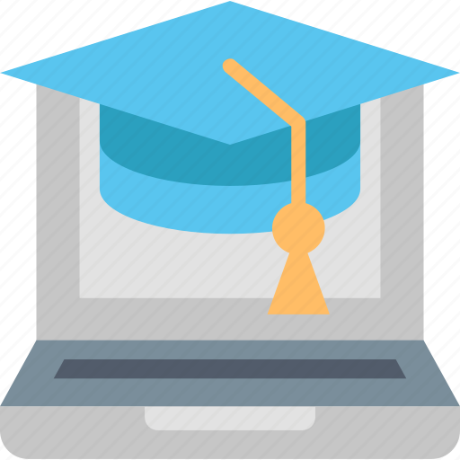 Graduate, cap, e-learning, education, graduation, knowledge, learning icon - Download on Iconfinder