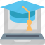 graduate, cap, e-learning, education, graduation, knowledge, learning 
