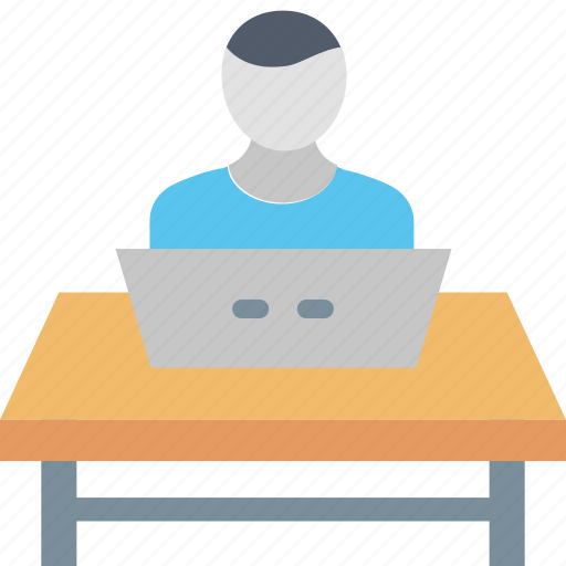 Learning, computer, desk, internet, online, student, study icon - Download on Iconfinder